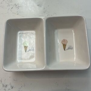 Rae Dunn White Ice Cream Cone Jewelry Organizer